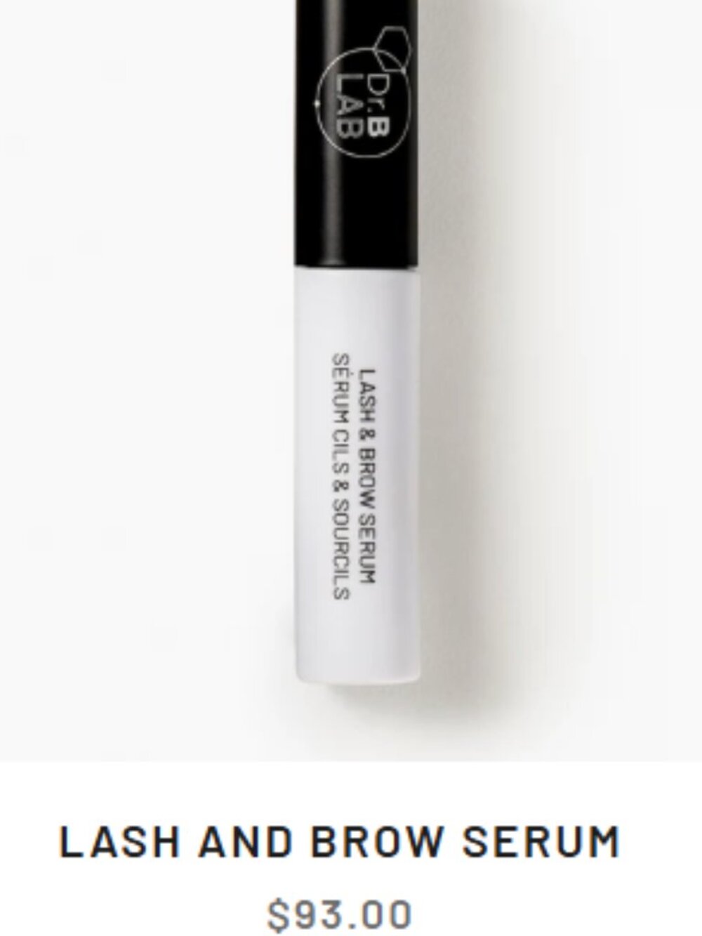 Lash and brow serum